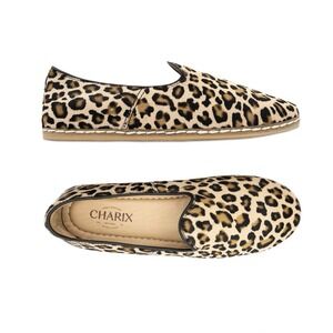 Charix Leopard Slip-On Women's Shoe EU 36 US 6 NIB Cowhide Hair